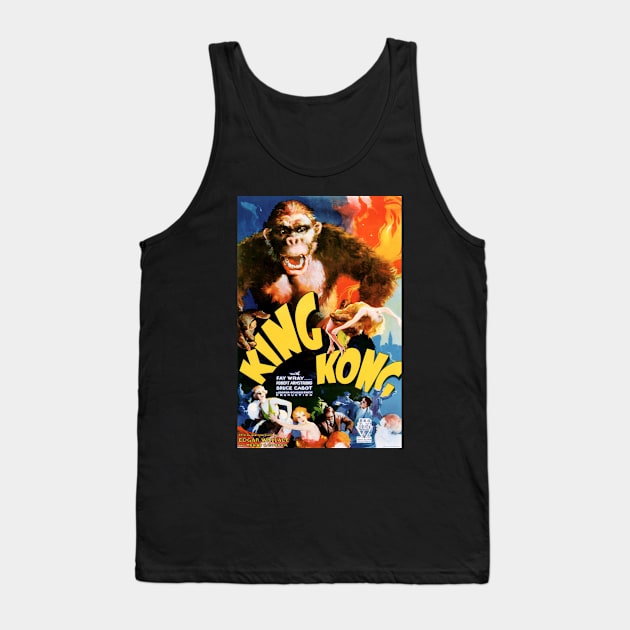 KING KONG - Poster '33b Tank Top by KERZILLA